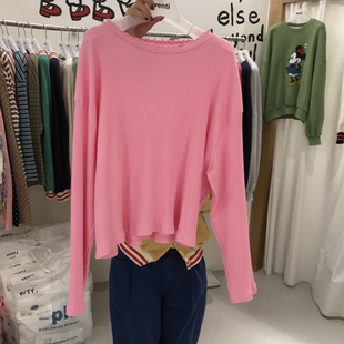 VENTI东大门直邮㊣女士新品热卖推荐真品时尚休闲人气长袖T恤