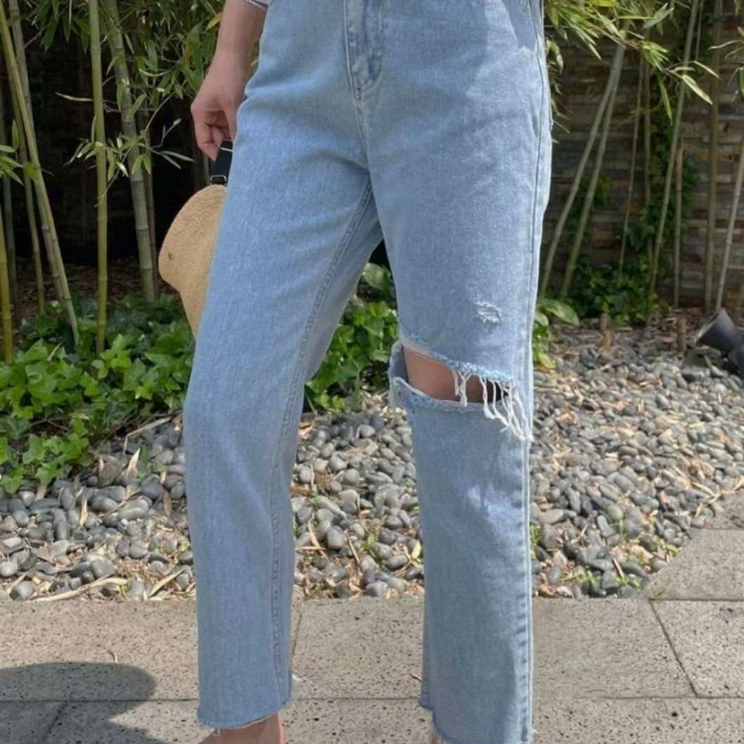 L@BOR东大门㊣代购女装新款时尚真品热卖25秋冬休闲推荐牛仔裤