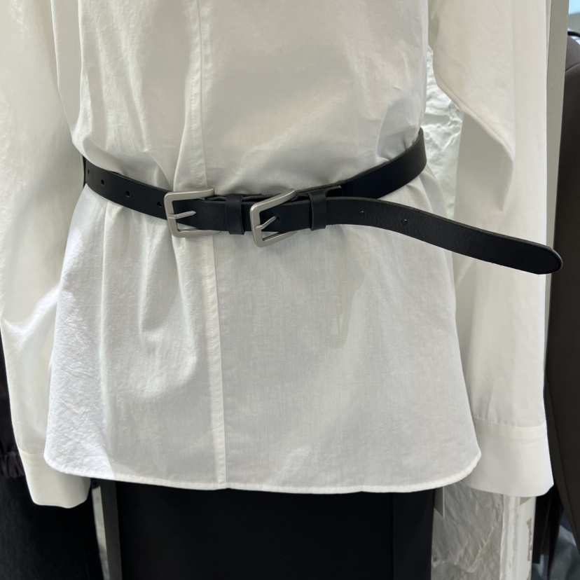 NOVUS东大门㊣直邮女装新款人气25秋冬热卖休闲腰带皮革腰带