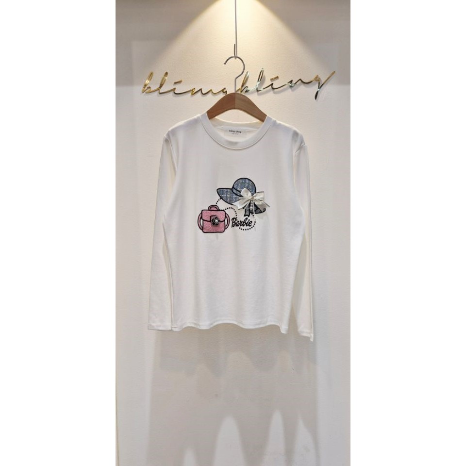 BLING BLING-S韩国直邮㊣女士新款时尚休闲推荐热卖长袖T恤