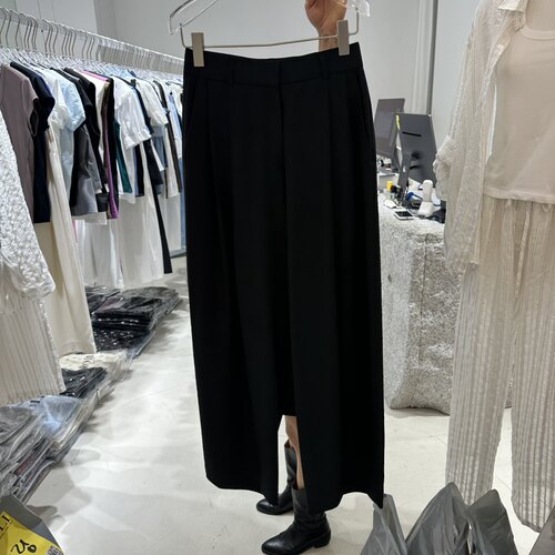 NEROLI 36㊣韩国直邮实拍女装新款26春夏休闲推荐休闲裤褶裥