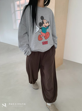 TOLL东大门直邮㊣女士26秋冬新品热卖人气时尚休闲卫衣米奇
