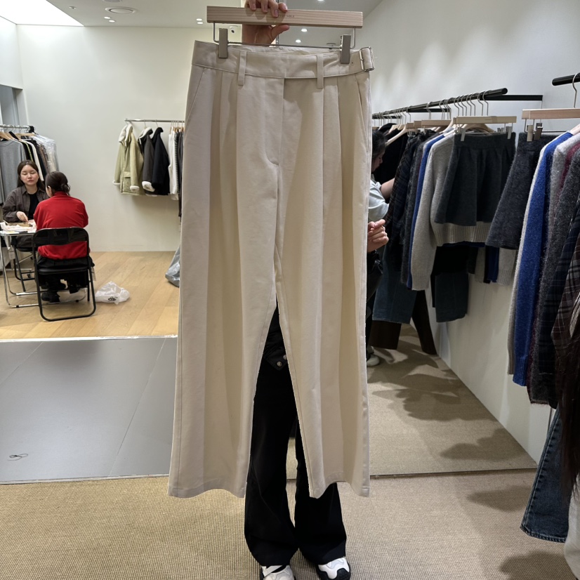 VEGETABLE东大门㊣代购女装新款25秋冬时尚人气真品推荐休闲裤