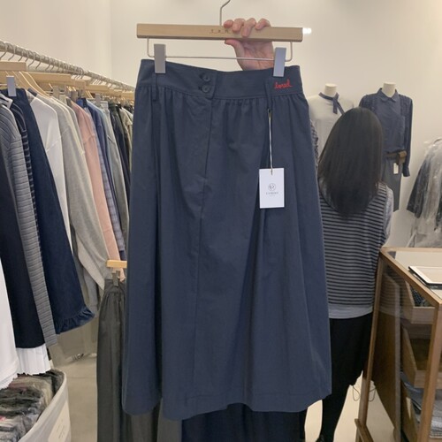 tan-COMO㊣东大门实拍女士26秋冬新款热卖半身裙中短裙褶皱