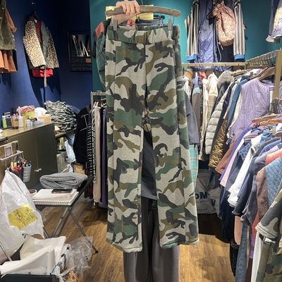 MERCI LINDA韩国直邮㊣女士新品休闲人气热卖休闲裤加绒迷彩