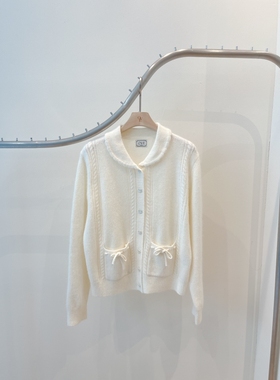 OVE东大门㊣直邮女士新品25秋冬热卖推荐休闲真品针织衫开衫