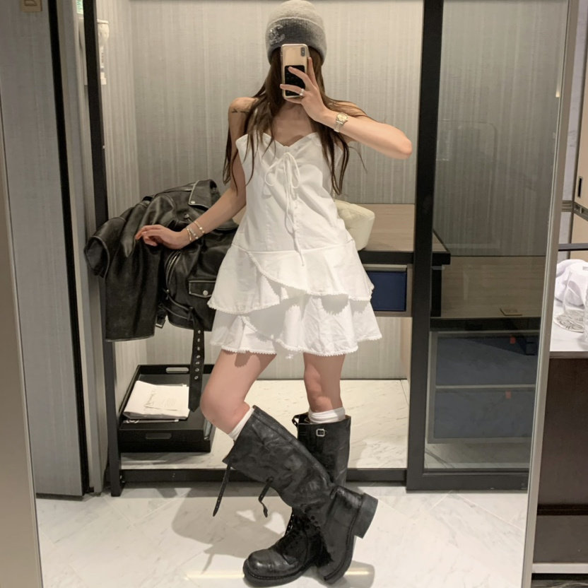 VIRKIN韩国代购㊣女装新款25秋冬人气时尚休闲推荐真品连衣裙