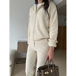 25秋冬夹克连帽针织衫 休闲人气时尚 ot韩国直邮㊣女士新品 KIND
