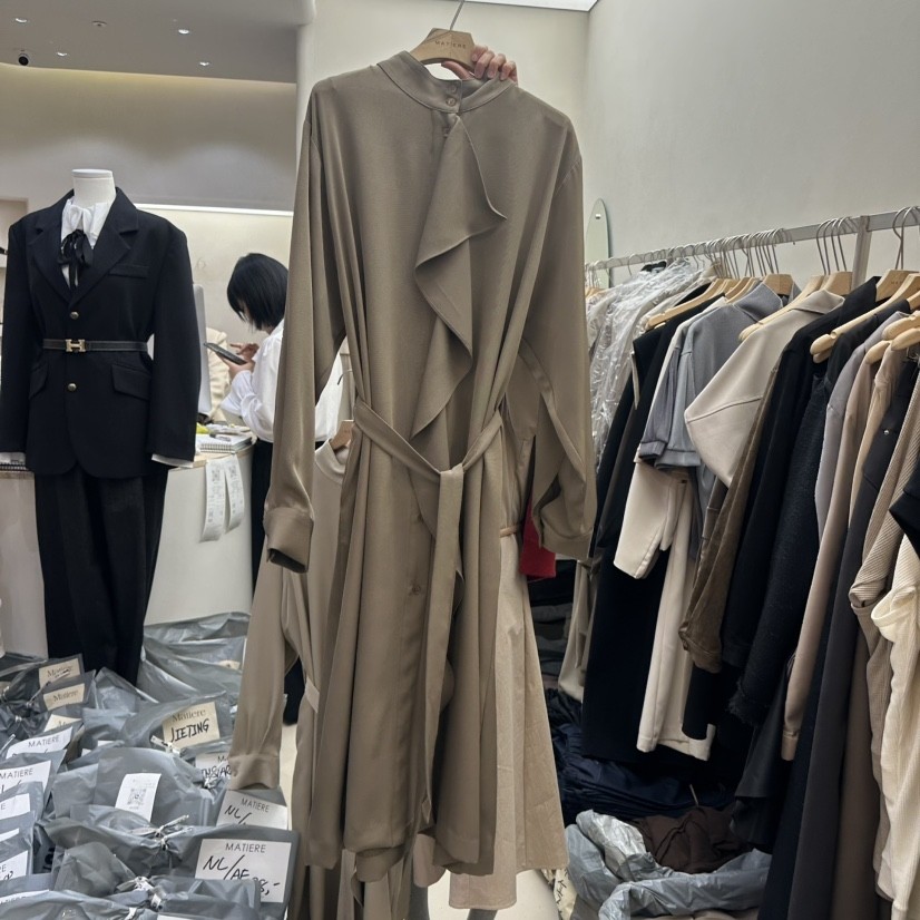 MATIERE东大门㊣代购女士新款热卖人气推荐真品25秋冬连衣裙