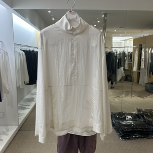 ARTISANAL韩国代购㊣女士26秋季新款时尚真品推荐衬衫高领长款