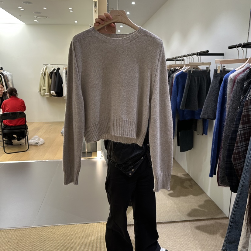 VEGETABLE东大门㊣代购女士新品休闲人气推荐热卖25秋冬毛衣羊毛