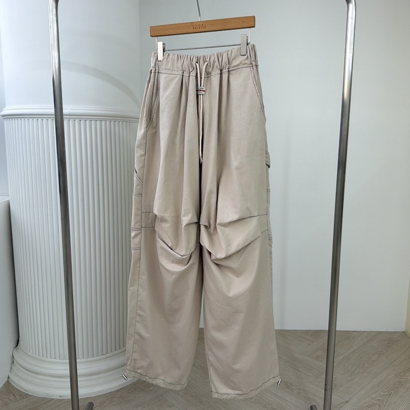 PALETTE韩国代购㊣女士新品人气休闲热卖真品25秋冬休闲裤斜纹布