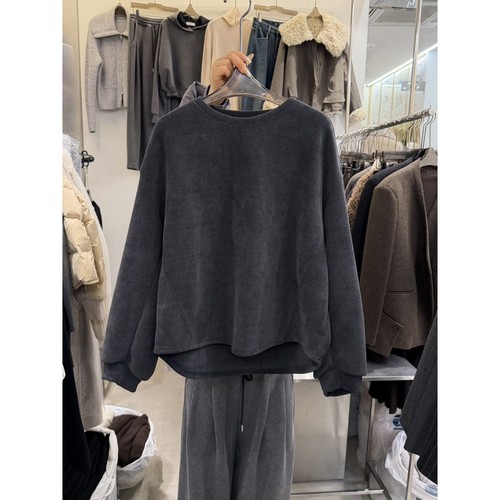 THE SIL/1 2ILLY东大门㊣直邮女士新款人气25秋冬卫衣加绒