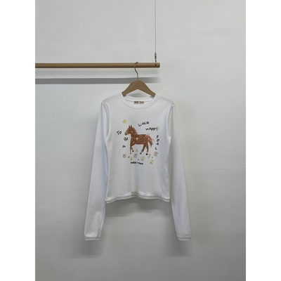 MORE THAN韩国直邮㊣女士新品时尚热卖推荐真品人气长袖T恤