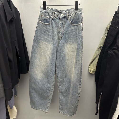 PROJECT WAVE韩国直邮㊣女士新品休闲25秋冬时尚热卖牛仔裤