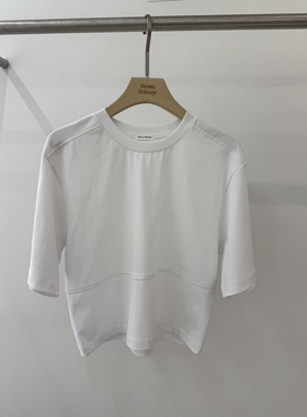 Weave Selvage㊣东大门实拍女士新款26春夏时尚真品休闲T恤