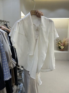 MATIERE东大门㊣实拍女装新款休闲热卖推荐人气真品25秋冬衬衫