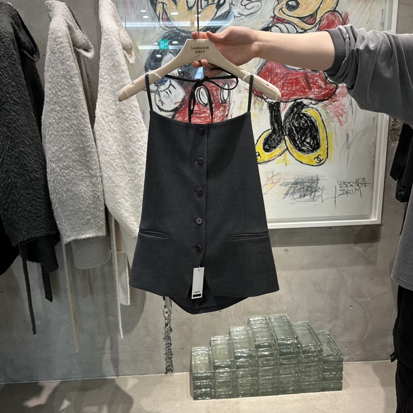 LAMAGIE GREY东大门㊣实拍女士新款时尚推荐真品热卖吊带背心