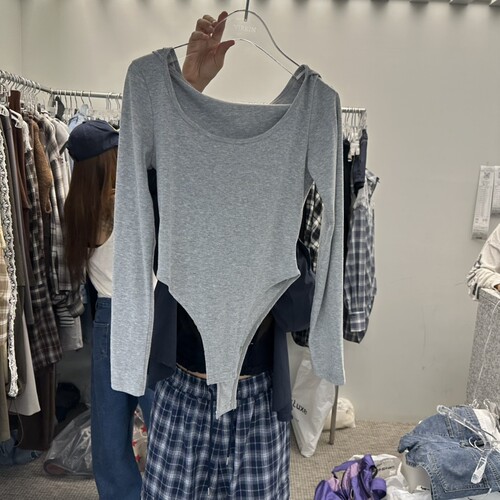 VIRKIN韩国直邮㊣女士26秋季新品时尚热卖长袖T恤连帽衫套装