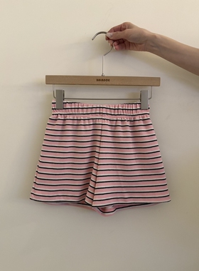 BALANCE韩国代购㊣女装新品26春夏真品推荐休闲时尚短裤海军