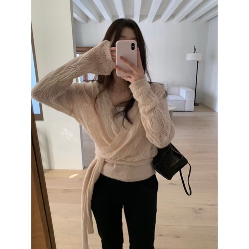 pretty young thing㊣韩国东大门直邮女装新款推荐针织衫