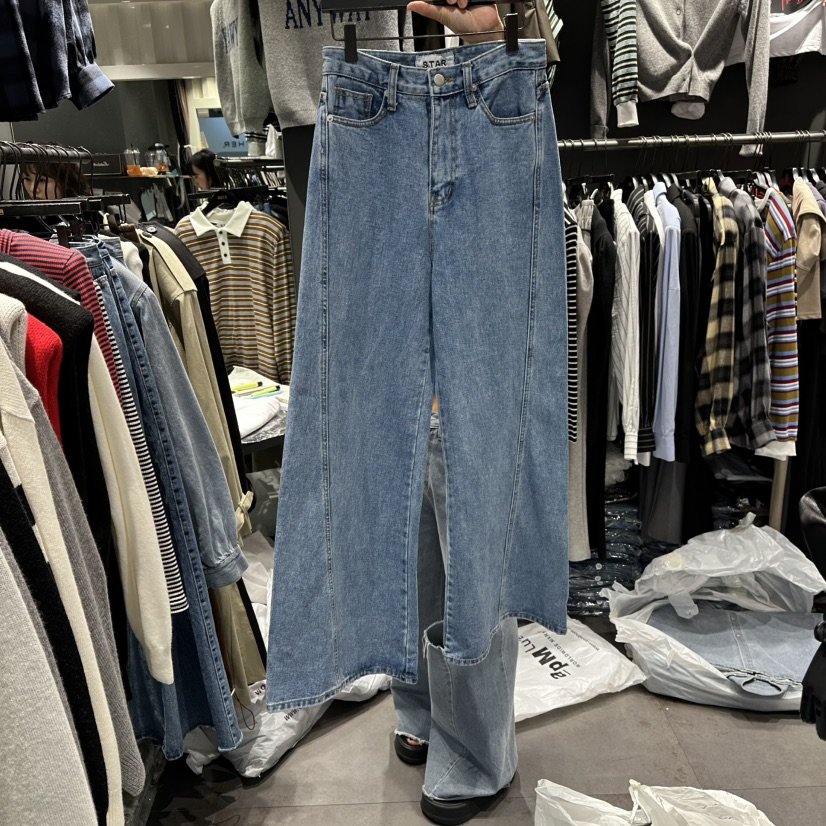 LONE STAR东大门㊣代购女士新款人气真品25秋冬休闲牛仔裤