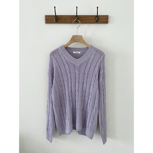 ANOTHER韩国代购 针织衫 ㊣女士新品 时尚 亚麻 26春夏休闲热卖