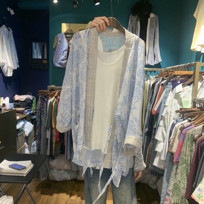 MERCI LINDA韩国东大门代购㊣女装新品推荐衬衫不含内搭亚麻