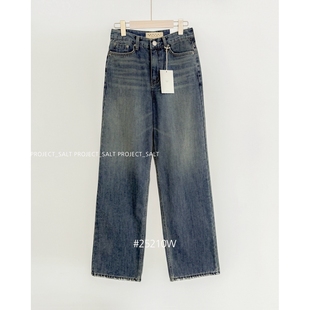 PROJECTSALT东大门㊣代购女装新品时尚真品人气热卖25秋冬牛仔裤