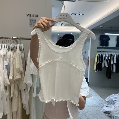 VENIR-a㊣韩国东大门直邮女士新品时尚休闲推荐热卖吊带背心