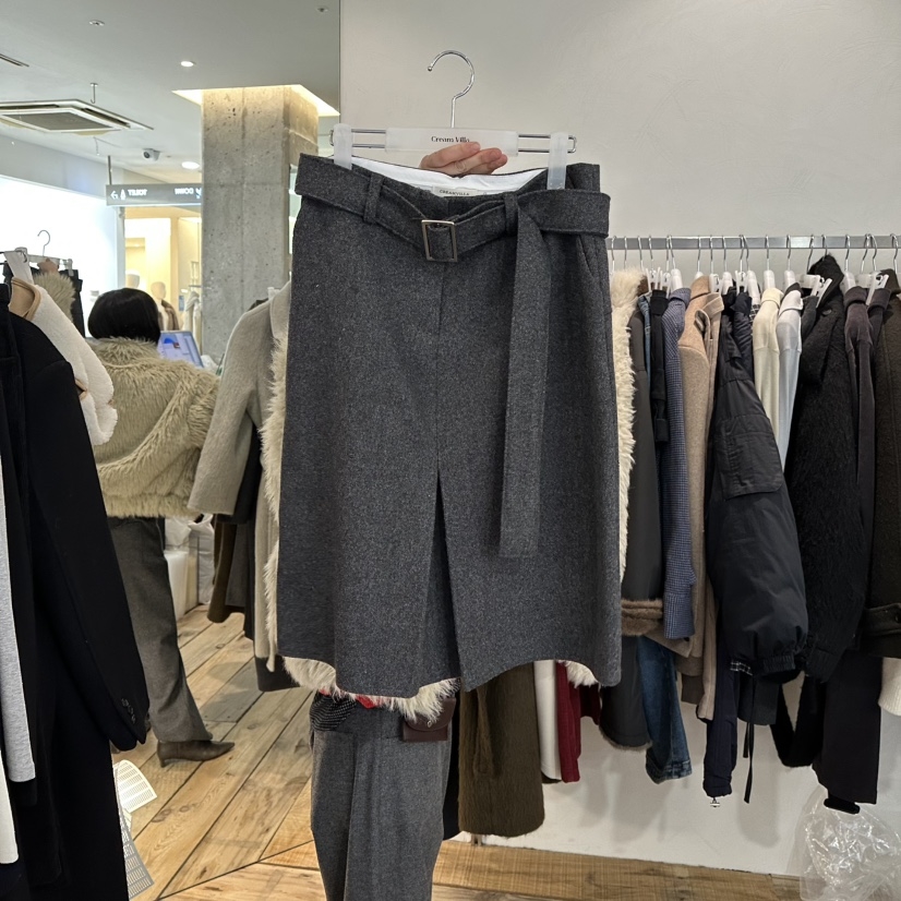 CREAMVILLA东大门㊣代购女士新品休闲热卖人气推荐25秋冬长裙