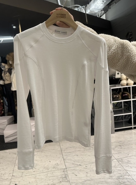 SUNDER MARKET东大门㊣实拍女装新品25秋冬休闲人气长袖T恤