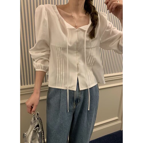 MELLOUNGE-2件起韩国代购㊣女士新款人气推荐时尚热卖衬衫