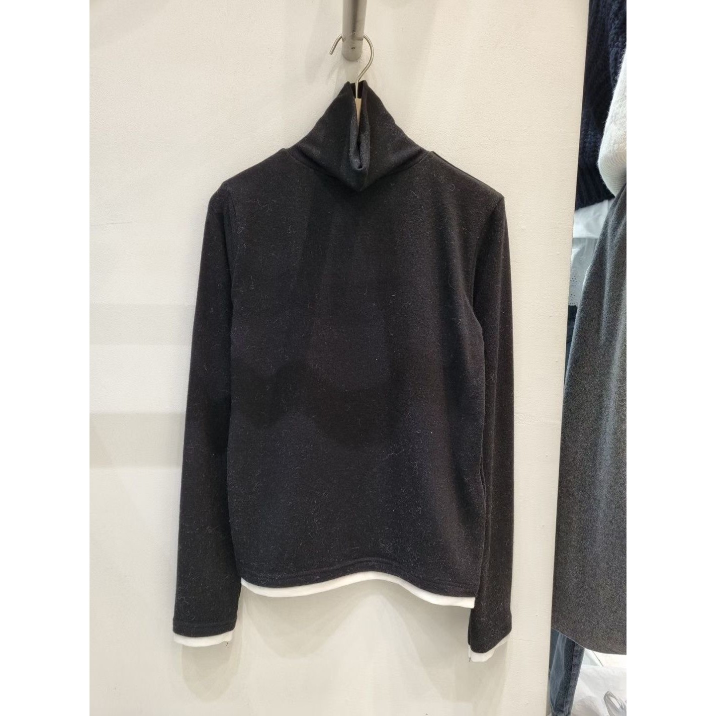 ALLU韩国代购㊣女士新款时尚25秋冬人气真品热卖针织衫安哥拉