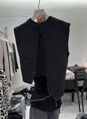 VISUAL SPACE韩国直邮㊣女装新款热卖25秋冬休闲真品人气马甲