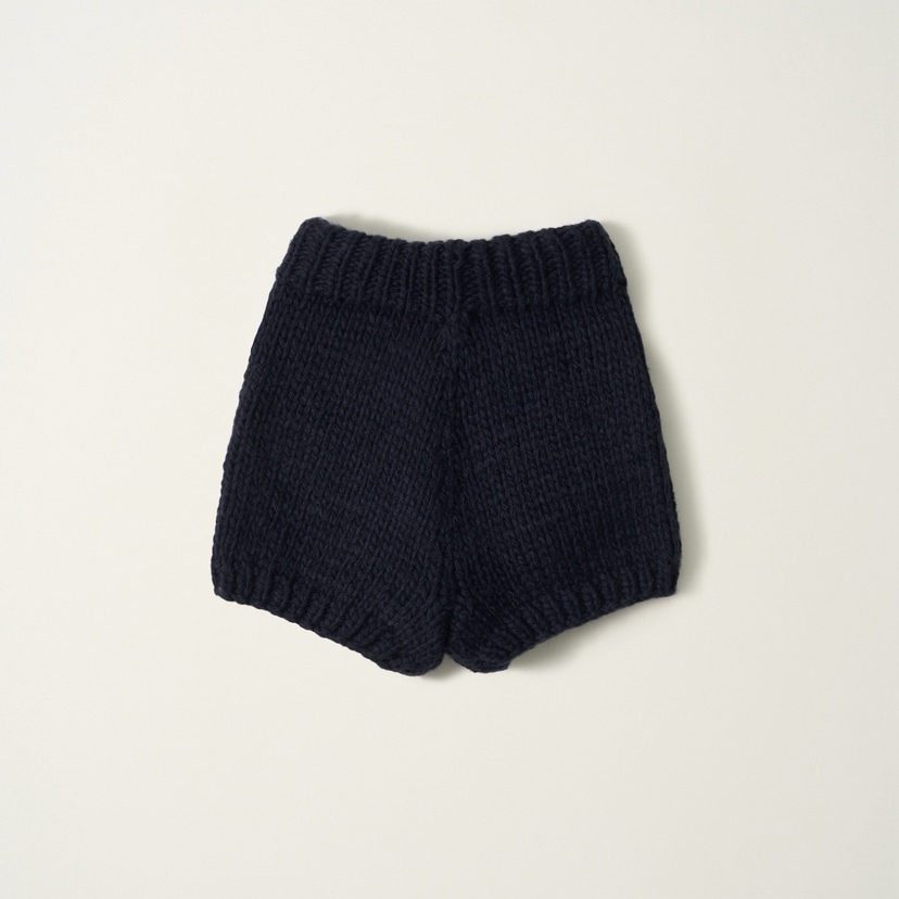 UNANSWERED-MYSTERY韩国直邮㊣女装新款休闲25秋冬短裤手工编织