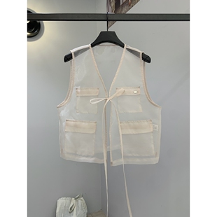 Softness/Cosmic韩国代购㊣女装新品推荐26春夏休闲人气马甲