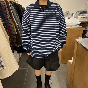 seoul韩国代购 人气休闲25秋冬长袖 ㊣女士新款 推荐 T恤 热卖 BLAIR