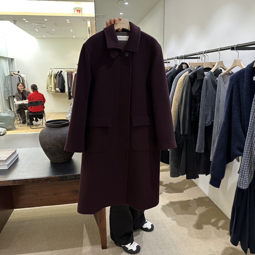 VEGETABLE东大门㊣代购女装新款时尚真品休闲推荐中长款大衣