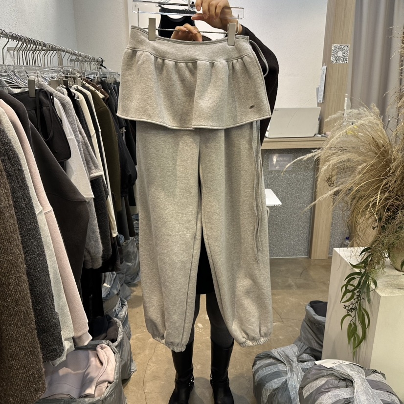 PLO_VER韩国直邮㊣女装新款人气休闲热卖时尚推荐25秋冬裙裤加绒