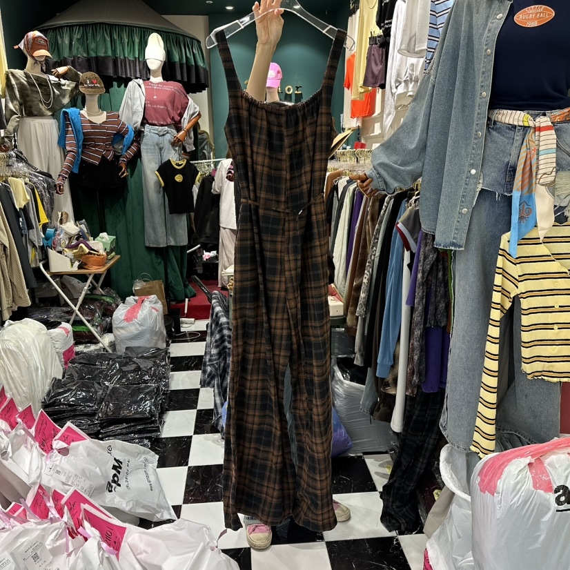 Three color东大门㊣实拍女装新款推荐真品时尚25秋冬连体裤
