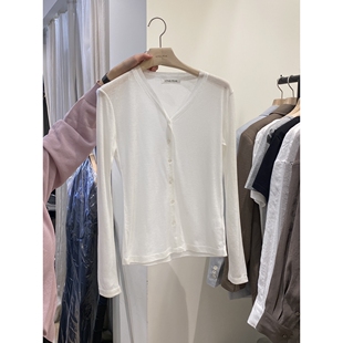 PEAK㊣韩国直邮实拍女士新品 开衫 推荐 针织衫 休闲时尚 LONG