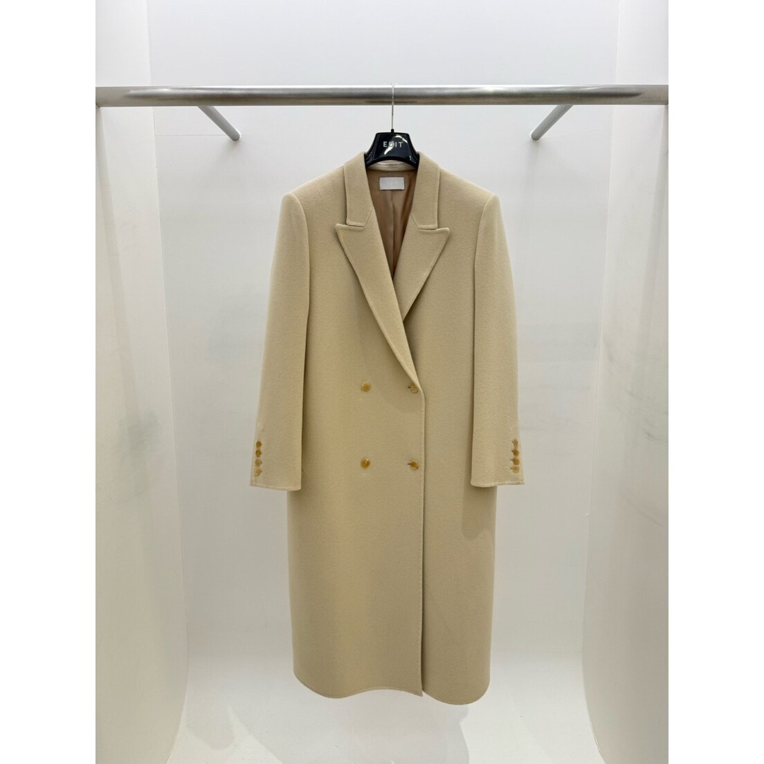 EDIT东大门㊣直邮女士新品真品人气休闲25秋冬热卖中长款大衣