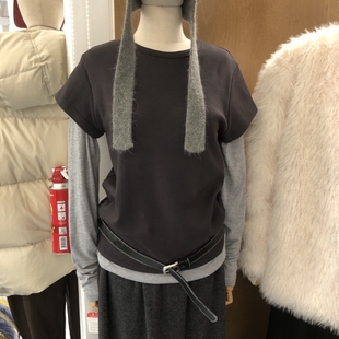 seoul韩国直邮㊣女装 时尚 新品 真品推荐 T恤 25秋冬热卖 BLAIR