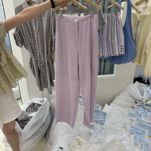 OURMOMENT韩国东大门代购㊣女装新品26春夏热卖休闲人气休闲裤