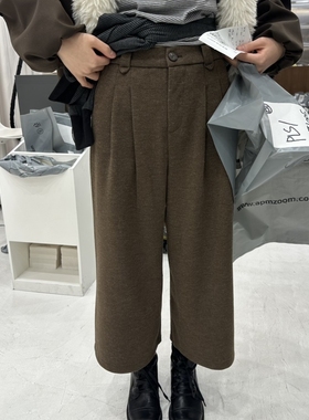 THE VALUE韩国代购㊣女士新品25秋冬真品推荐时尚休闲休闲裤