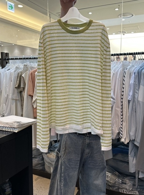 Le etoile韩国东大门代购㊣女装新款人气休闲针织衫亚麻布