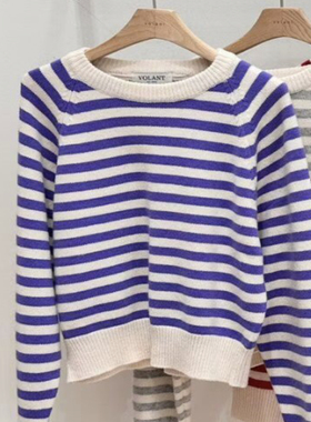 VOLANT韩国代购㊣女装新款休闲真品25秋冬热卖时尚推荐针织衫