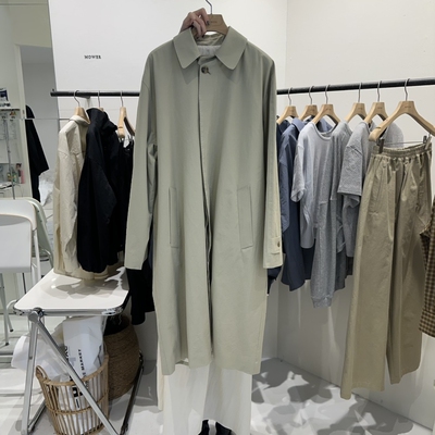 MOWER㊣东大门实拍女士新款26春夏休闲推荐真品热卖长款风衣