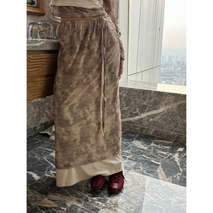 ZEROZERO东大门㊣实拍女装新款真品休闲热卖25秋冬长裙长款